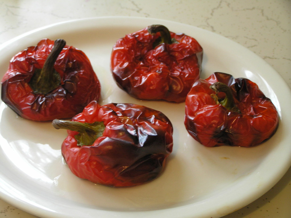 Roasted Bell Peppers from flickr}