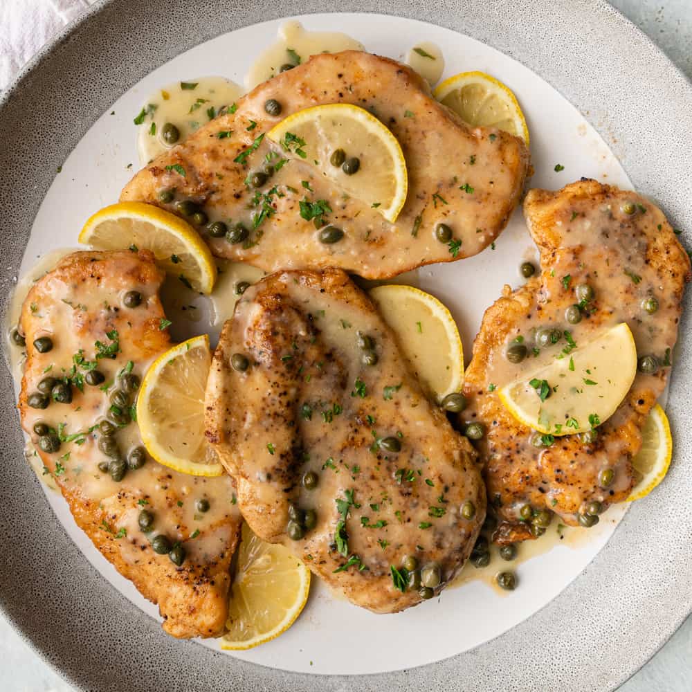 Chicken Piccata + Video from https://keviniscooking.com/