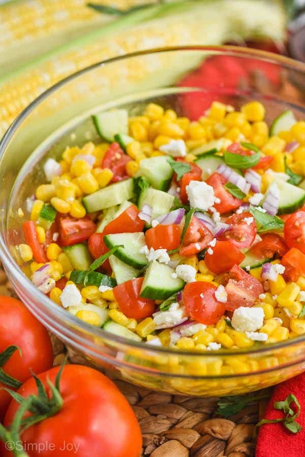 Corn Salad from https://www.simplejoy.com/