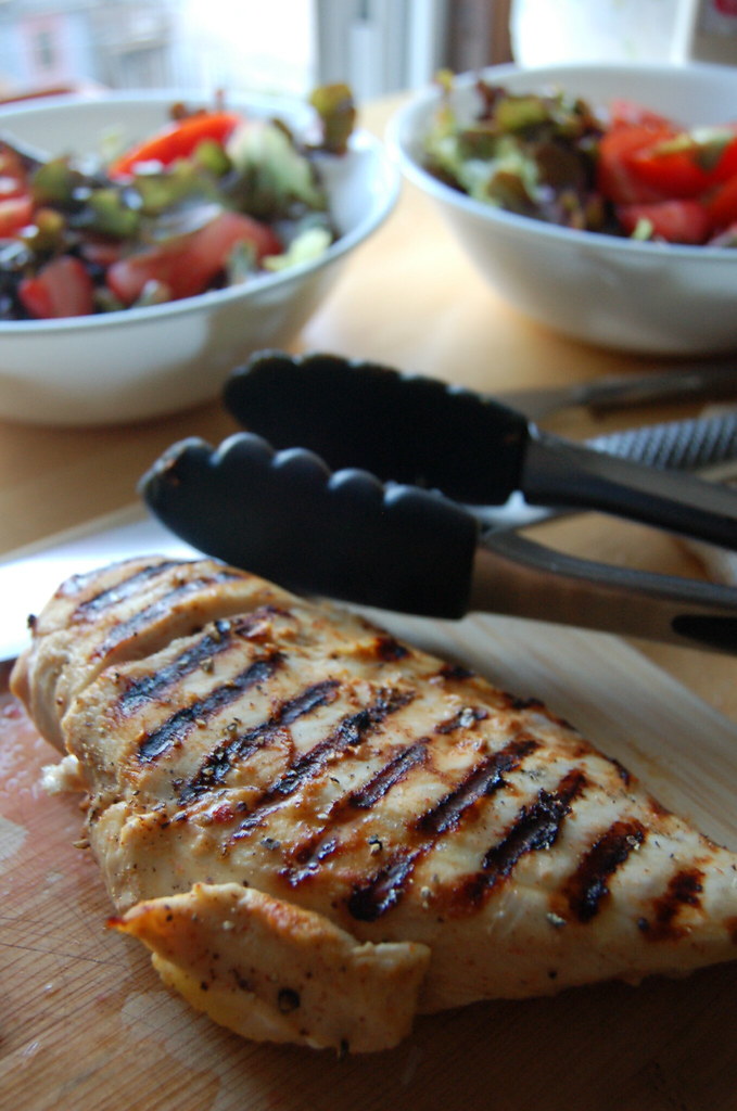 Grilled Chicken breast from flickr}