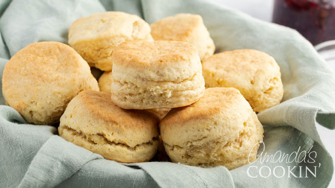 Homemade Biscuits from https://amandascookin.com/
