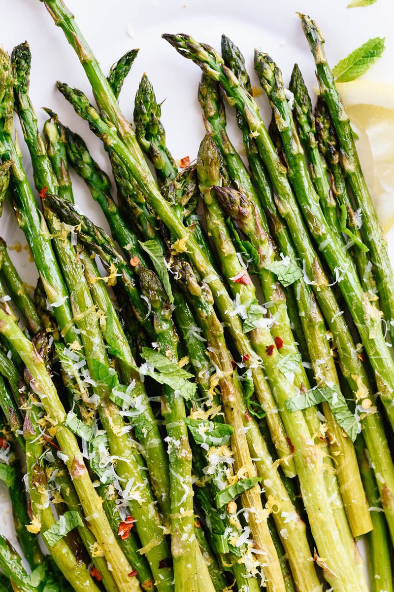 Perfect Roasted Asparagus from https://cookieandkate.com/