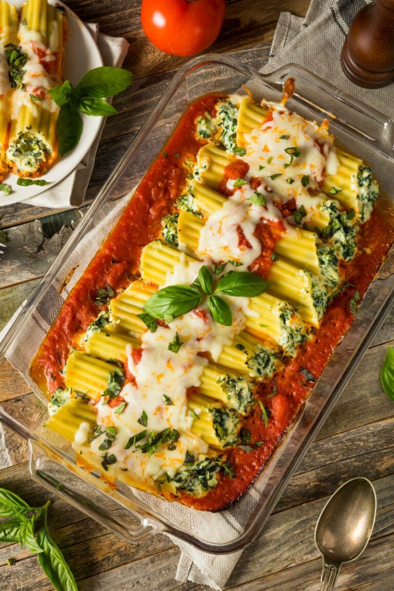 What to Serve with Manicotti: 34 Must-Try Dishes for Your Feast