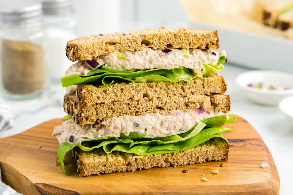 Tuna Sandwich from https://www.julieseatsandtreats.com/