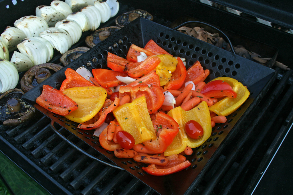 blissful vegetarian medley (grill) from flickr}