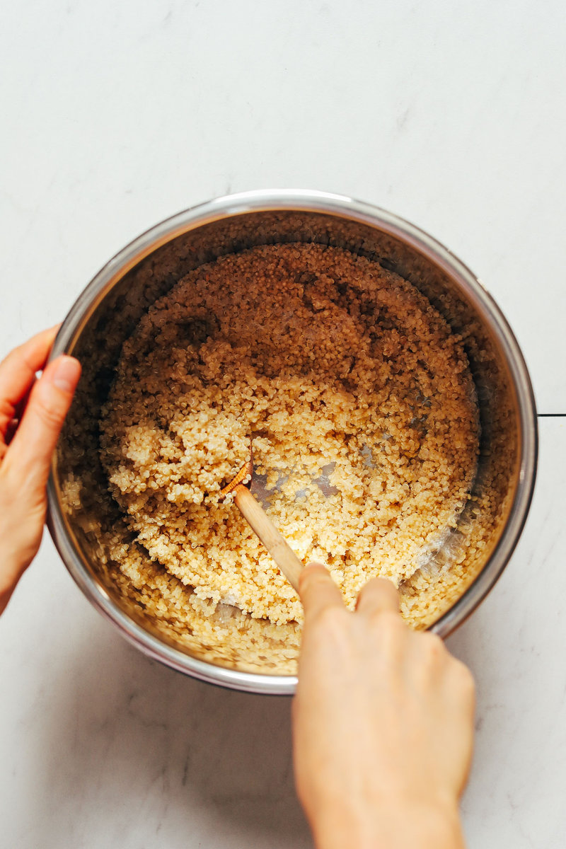 Instant Pot Quinoa (Fluffy, Perfect, No Soaking!) from https://minimalistbaker.com/