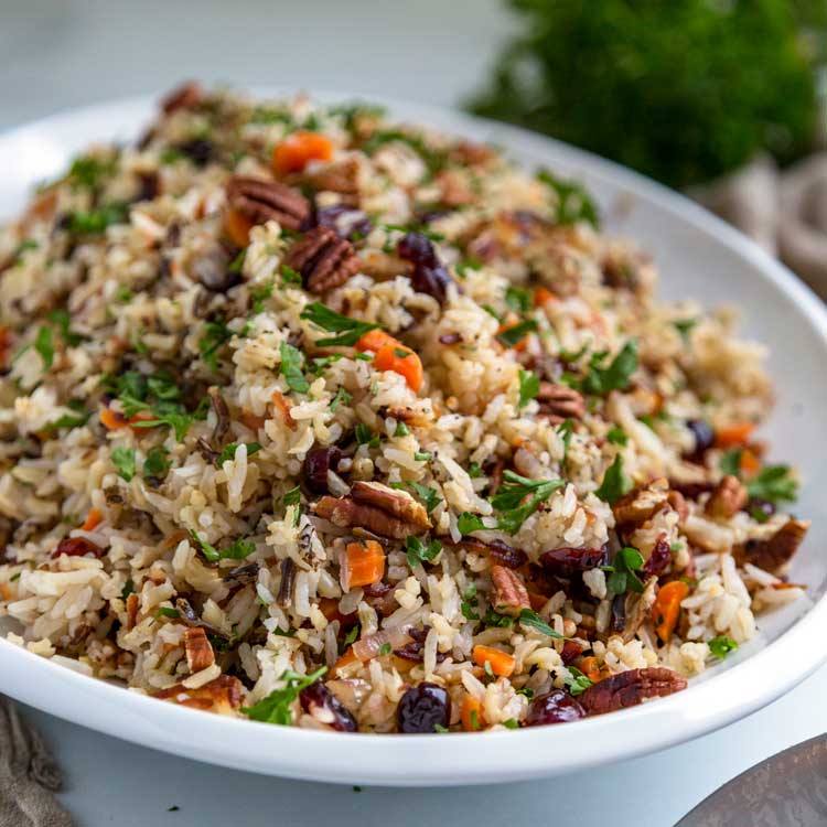 Wild Rice Pilaf + Video from https://keviniscooking.com/